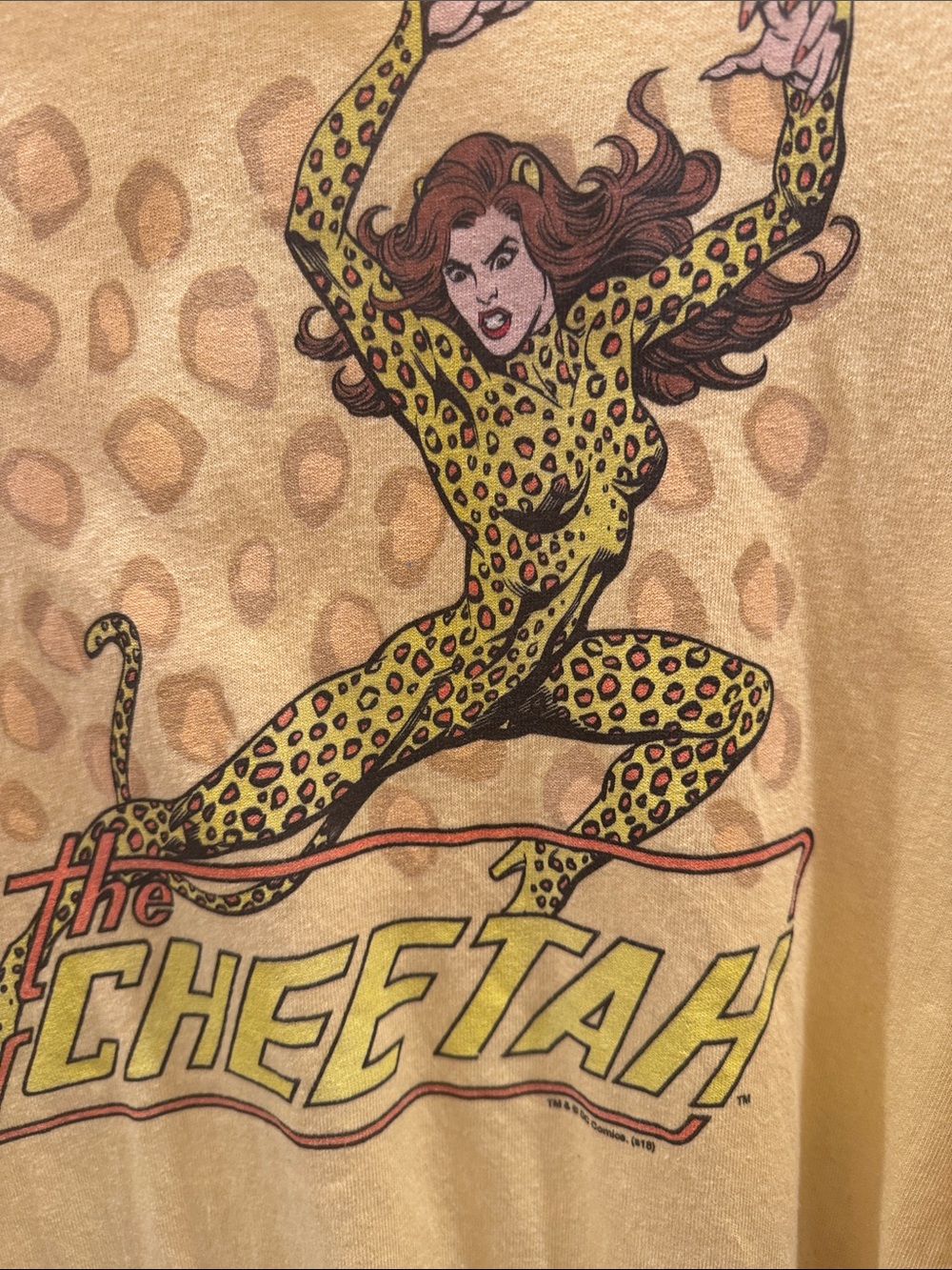 DC comics  'The Cheetah' Graphic Tee
 T shirt
2xl